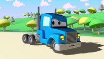 شاحنة صغيرة وكارل يتحول | رسوم متحركة للسيارات والشاحنات في مجال الإنشاءات ( للأطفال)