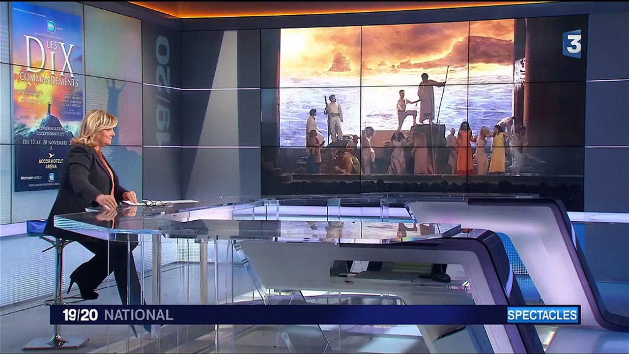 Paris : la comédie musicale "Les Dix Commandements" fait son retour