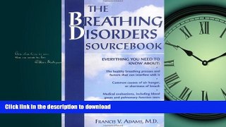 Buy books  The Breathing Disorders Sourcebook (Sourcebooks) online