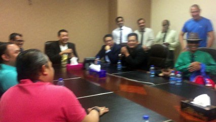 Allan Caidic in KSA with Kabalikat Civicom 2k1 riyadh