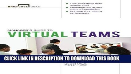 [PDF] Manager s Guide to Virtual Teams Full Online
