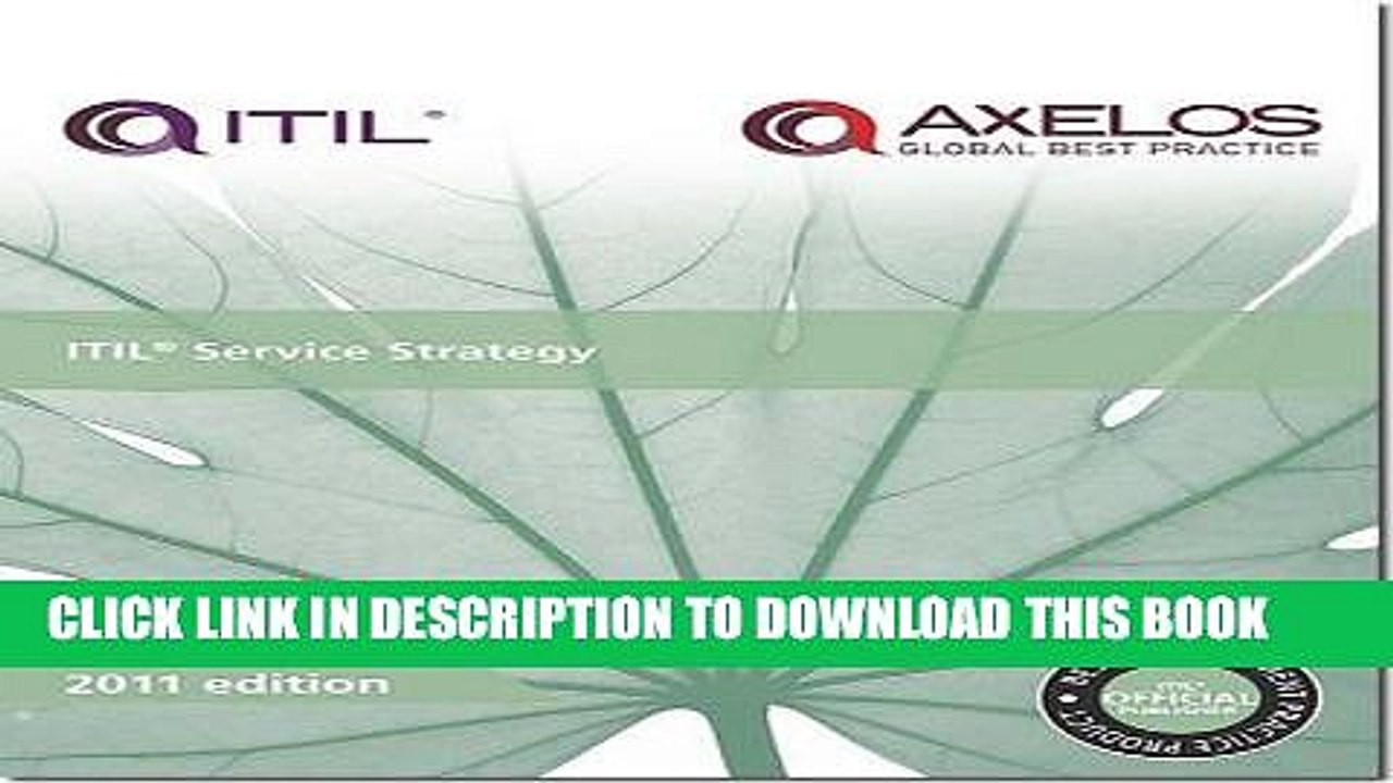 [PDF] ITIL Service Strategy: 2011 Full Online