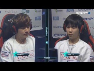Starcraft Brood War VANT36 5 National Starleague 대국민 스타리그의 Ro8라운드 Bisu김택용 P vs Last김성현 T 5판3선Bo3 2