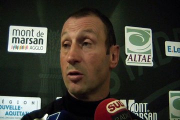 SITE OFFICIEL STADE MONTOIS RUGBY - INTERVIEW C. LAUSSUCQ ANGOULEME
