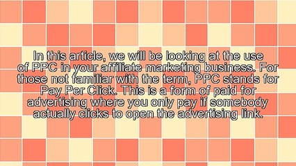 PPC And Your Affiliate Marketing Business