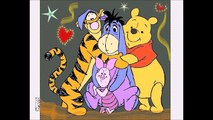 Disney Winnie the Pooh - Full Coloring Book Video for Kids