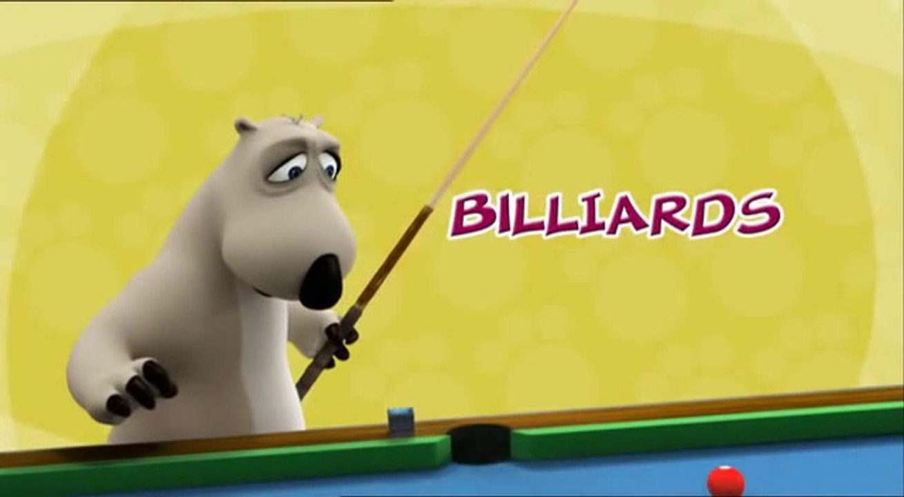 71 Bernard der Lustiger Bär - Billard