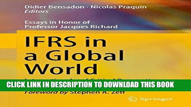 [PDF] IFRS in a Global World: International and Critical Perspectives on Accounting Full Online
