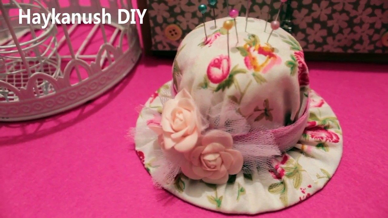 HOW TO MAKE A PINCUSHION