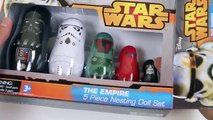 Star Wars Stacking Cups The Empire Edition Darth Vader Nesting Cups with Surprise Toys!