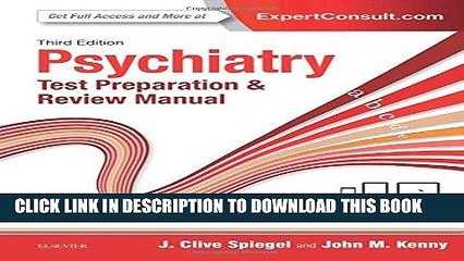 [PDF] Psychiatry Test Preparation and Review Manual, 3e Full Online