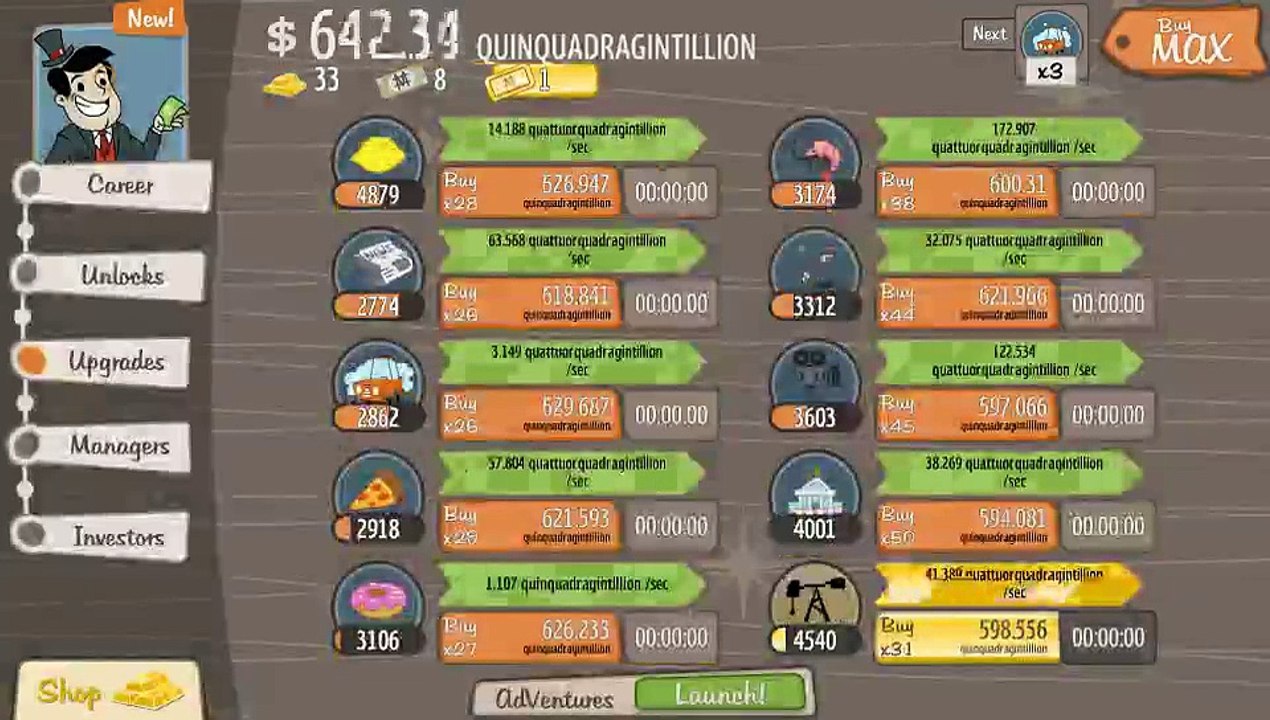 Adventure Capitalist lets play 4
