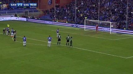 Muriel L. (Penalty) Goal HD Sampdoria 3 - 2 Sassuolo 20.11.2016