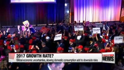 Korean government may lower 2017 GDP growth forecast to below 3 percent