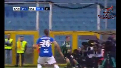 Sampdoria vs Sassuolo 3-2 All Goals And Highlights 19/11/2016