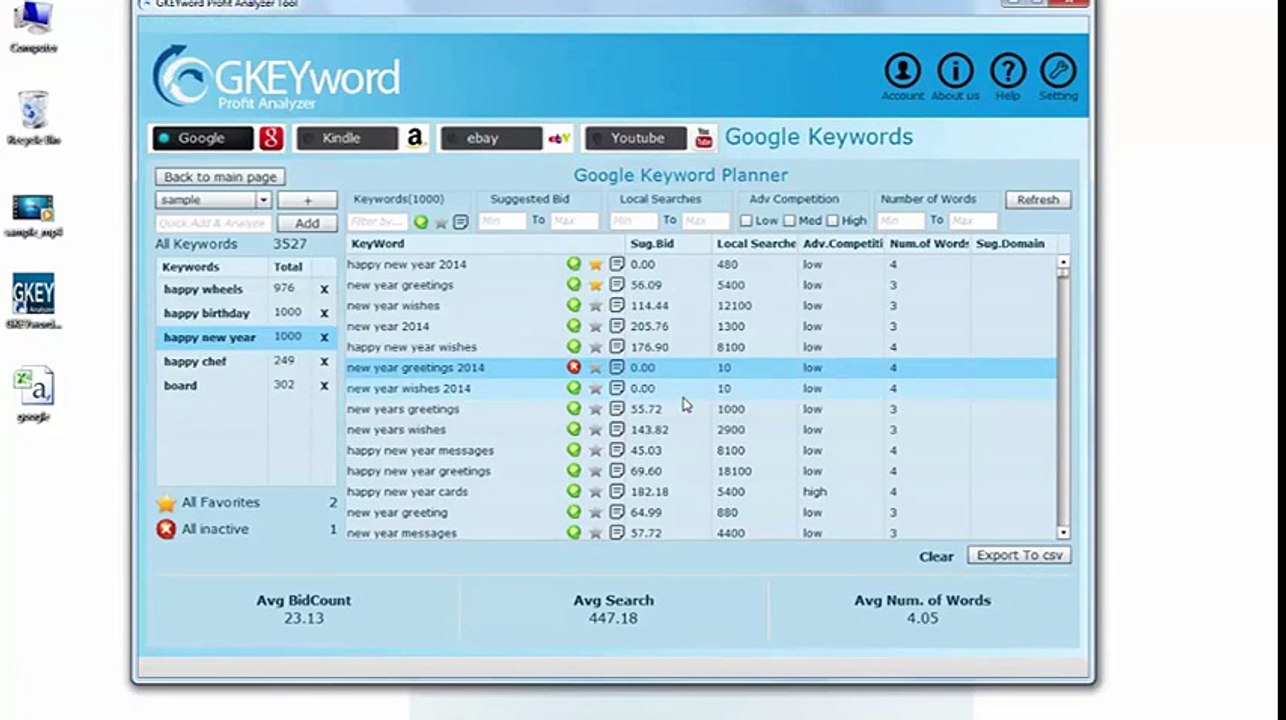 GKEYword Profit - Best Keyword Software - Keyword Research Tool - Best Keyword Tool