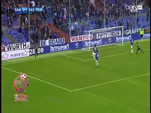 اهداف مباراة ( سامبدوريا 3-2 ساسولو ) الدوري الايطالي