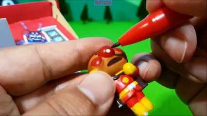 アンパンマン アニメ❤おもちゃ アンパンマンの鼻を修理 Anpanman toys