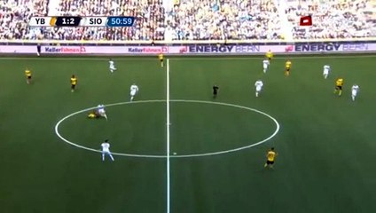 Guillaume Hoarau  Goal HD - Young Boys	2-2	Sion 20.11.2016