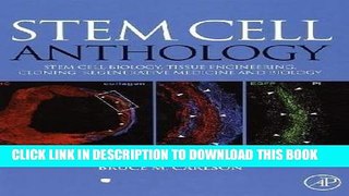 Best Seller Stem Cell Anthology: From Stem Cell Biology, Tissue Engineering, Cloning, Regenerative