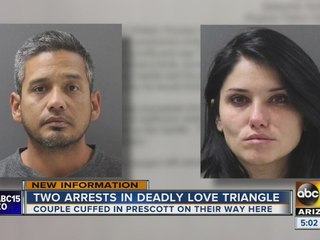 Two arrested after love triangle murder in north Phoenix