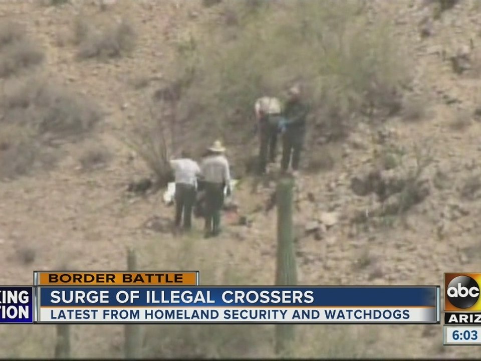 Watch groups report surge in people trying to cross Mexico border into U.S.