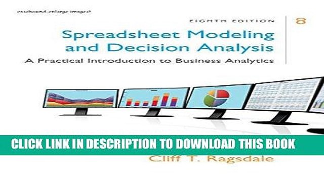 [PDF] Spreadsheet Modeling Decision Analysis: A Practical Introduction to Business Analytics,