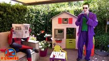 Joker Becomes A Baby Joker into Joker Boy SPIDERBABY Spiderman Superhero Prank Videos Superheroes 4K