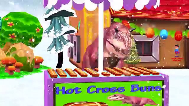 Dinosaurs Godzilla King Kong 3D Cartoons Singing Finger Family And Children Nursery Rhymes