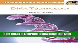 Best Seller DNA Technology: A Reference Handbook (Contemporary World Issues) Free Read