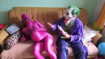 PREGNANT SPIDERMAN & FROZEN ELSA vs Maleficent! w/Pink Spidergirl,Doctor,Joker & PRANK!Superhero Fun