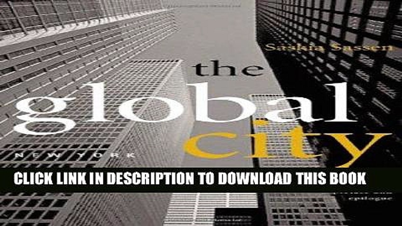 [PDF] FREE The Global City: New York, London, Tokyo. [Download] Online