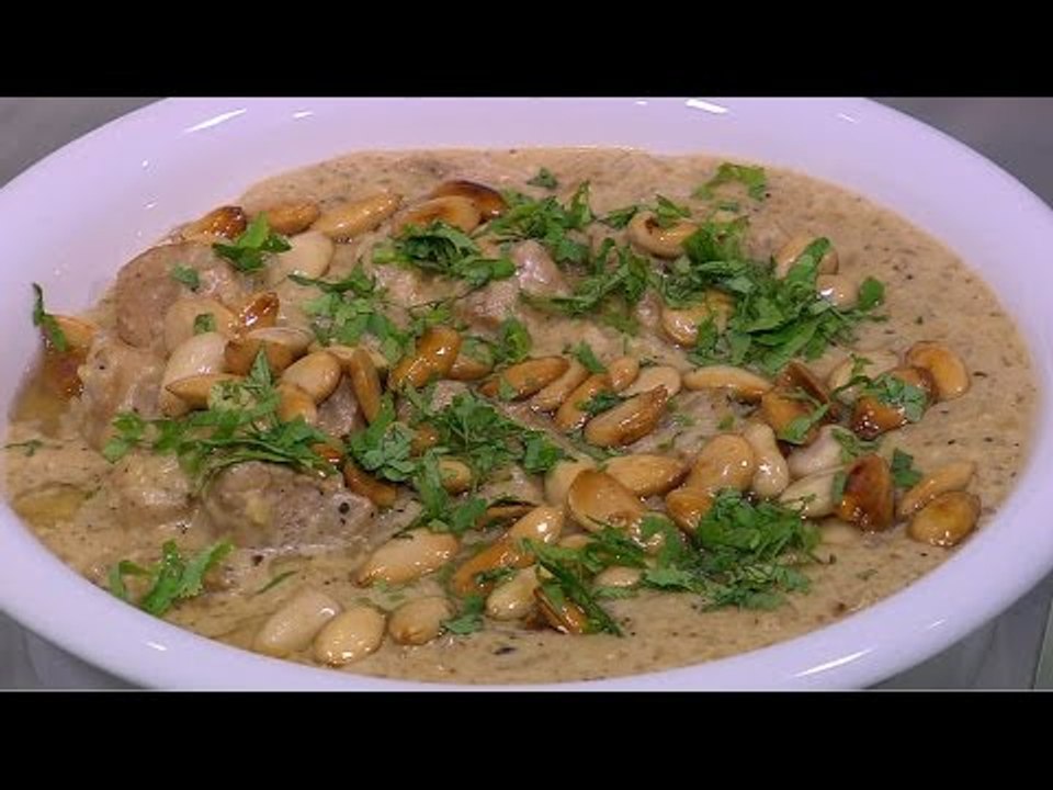 دجاج بصوص اللوز | غادة جميل