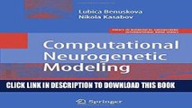Best Seller Computational Neurogenetic Modeling (Topics in Biomedical Engineering. International