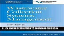 Ebook Wastewater Collection Systems Management MOP 7, Sixth Edition (Water Resources and