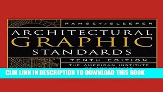 Ebook Architectural Graphic Standards, Tenth Edition Free Read
