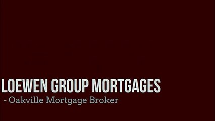 mortgage rates oakville ontario