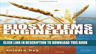 Ebook Biosystems Engineering Free Read