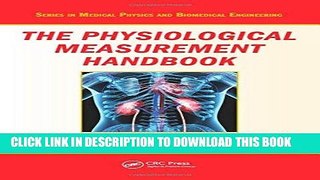 Ebook The Physiological Measurement Handbook (Series in Medical Physics and Biomedical