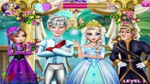 → Frozen Princess Elsa Wedding (Party, Kiss & Wedding Cake Cooking)