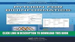 Read Now Python for Bioinformatics (Chapman   Hall/CRC Mathematical and Computational Biology)
