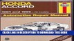 Read Now Honda Accord Automotive Repair Manual: Models Covered, All Honda Accord Models 1994 Thru