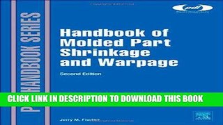 [PDF] Handbook of Molded Part Shrinkage and Warpage Full Collection
