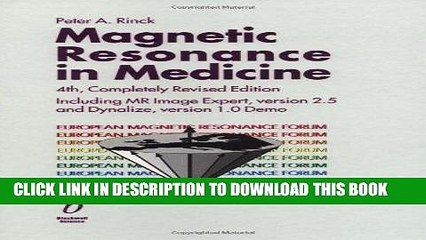 Ebook Magnetic Resonance in Medicine Free Read
