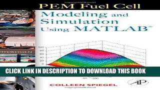 Ebook PEM Fuel Cell Modeling and Simulation Using Matlab Free Read