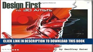 Ebook Design First for 3D Artists Free Read