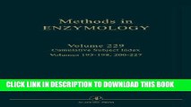 Best Seller Cumulative Subject Index, Volume 229 (Methods in Enzymology) Free Read