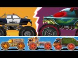 Haunted House Monster Truck - Beware Of The Ghost Vehicles | Haunted House Monster Truck | Episode 6