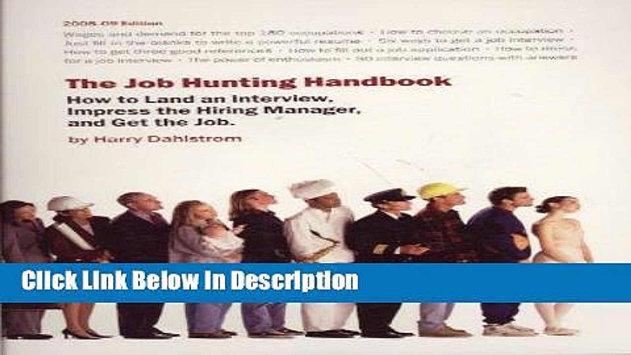 [Download] The Job Hunting Handbook [PDF] Online