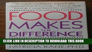 [PDF] Food Makes the Difference [Online Books]